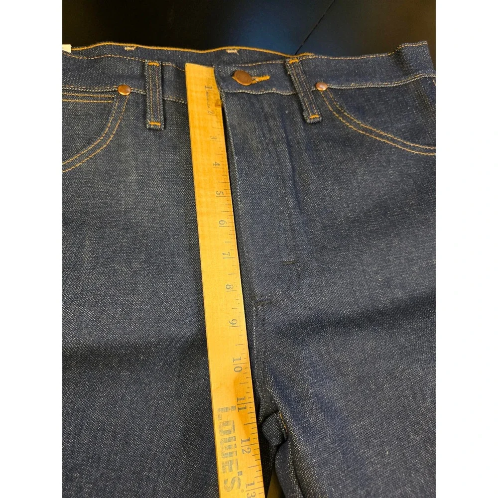 Wrangler Cowboy Cut Slim Fit Jeans 936DEN Rigid Indigo Blue Denim Mens 31x30 NWT